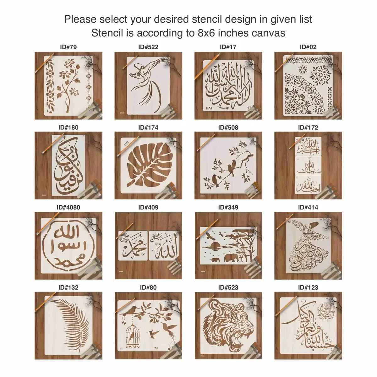 5 in 1 Canvas Painting - Starter Kit