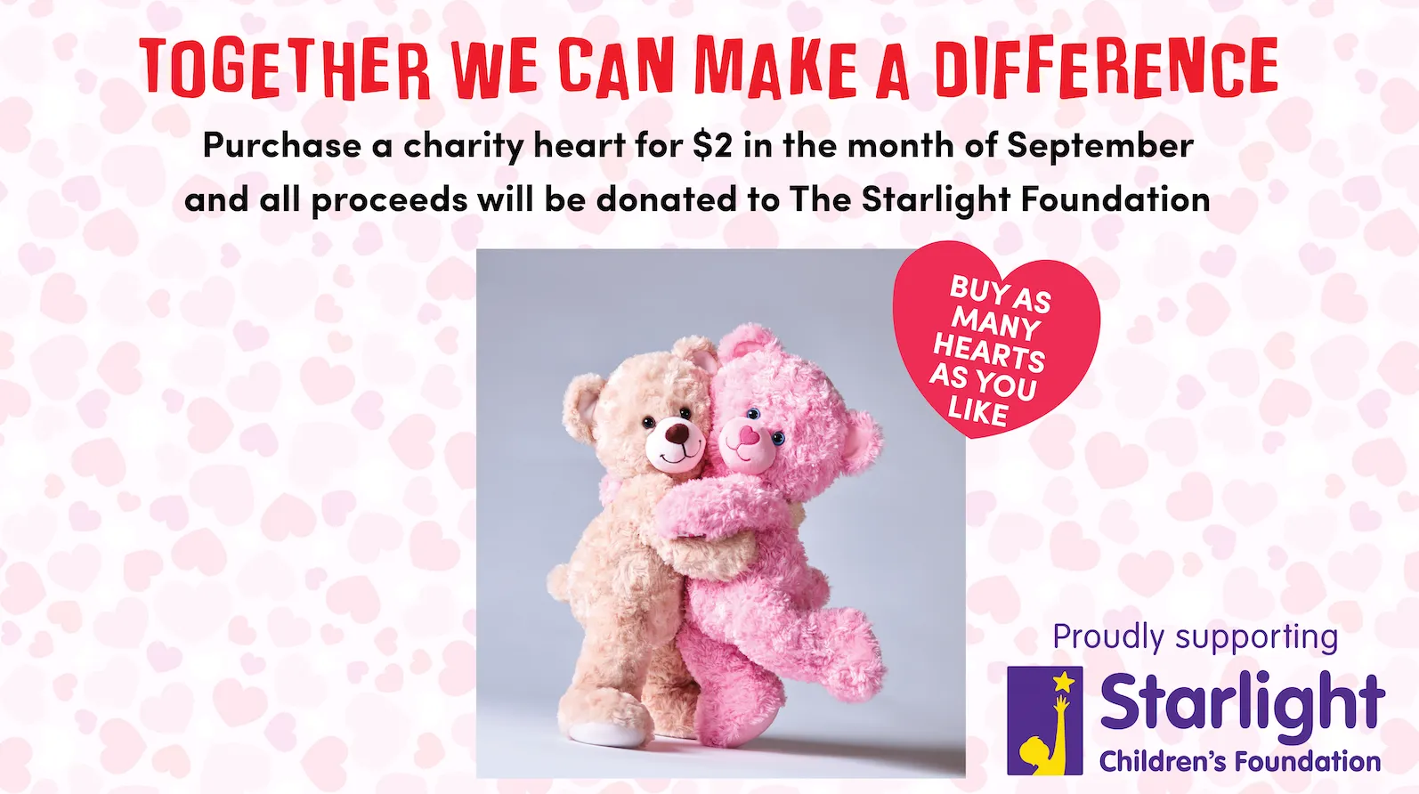 Chequered Charity Heart