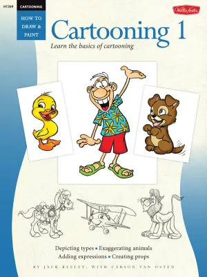 HOW TO DRAW & PAINT CARTOONING 1