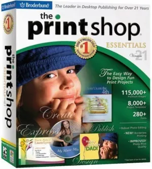 The Print Shop 21 Essentials - Old Version